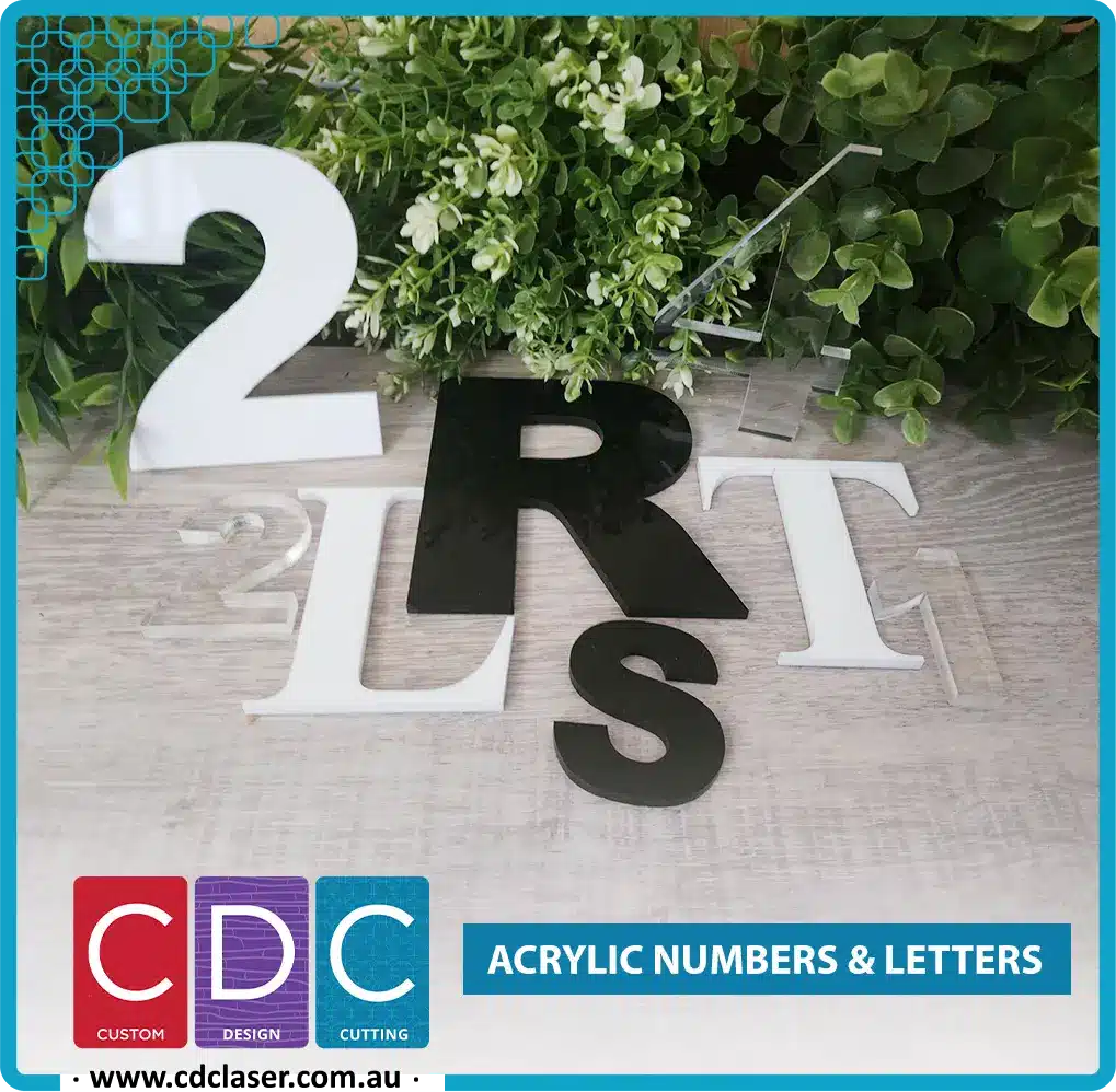 acrylic letters and numbers type 24lrst