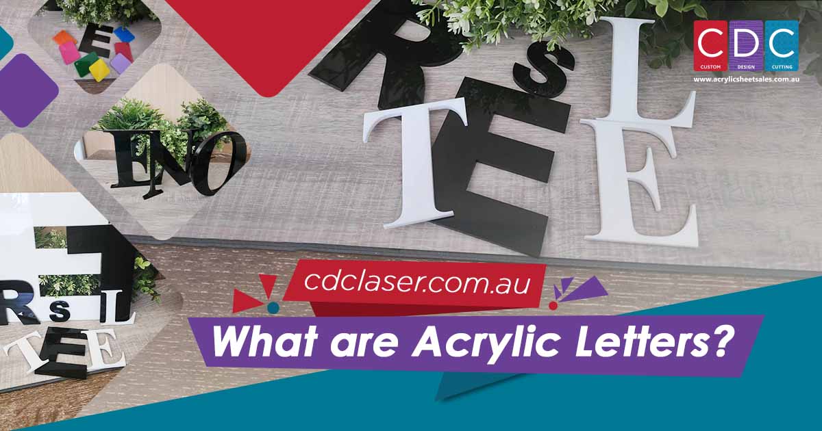what are acrylic letters