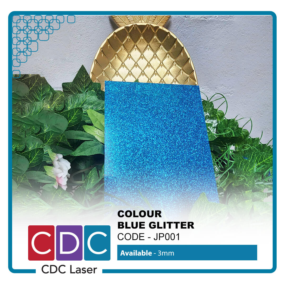 100. BLUE GLITTER