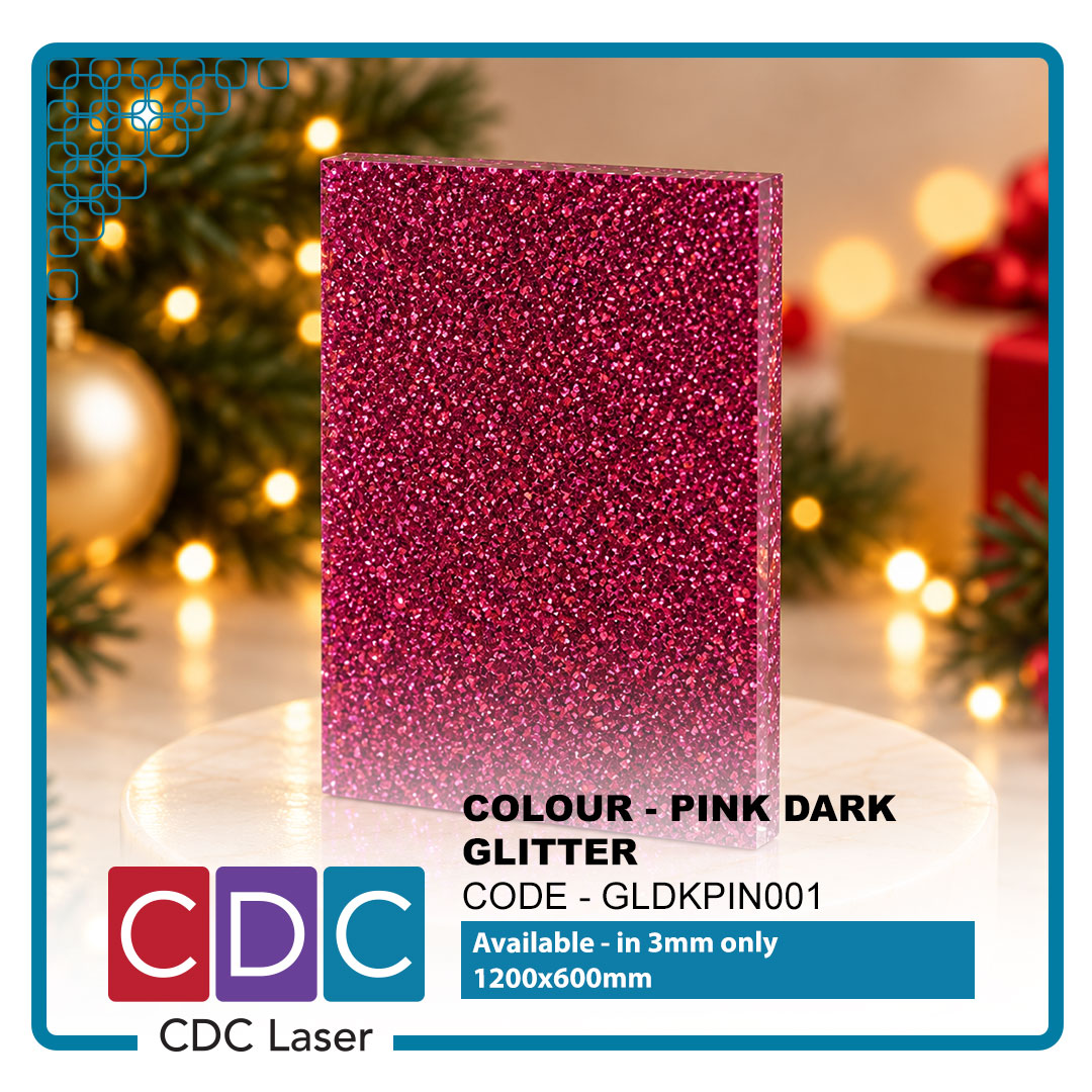 pink dark glitter