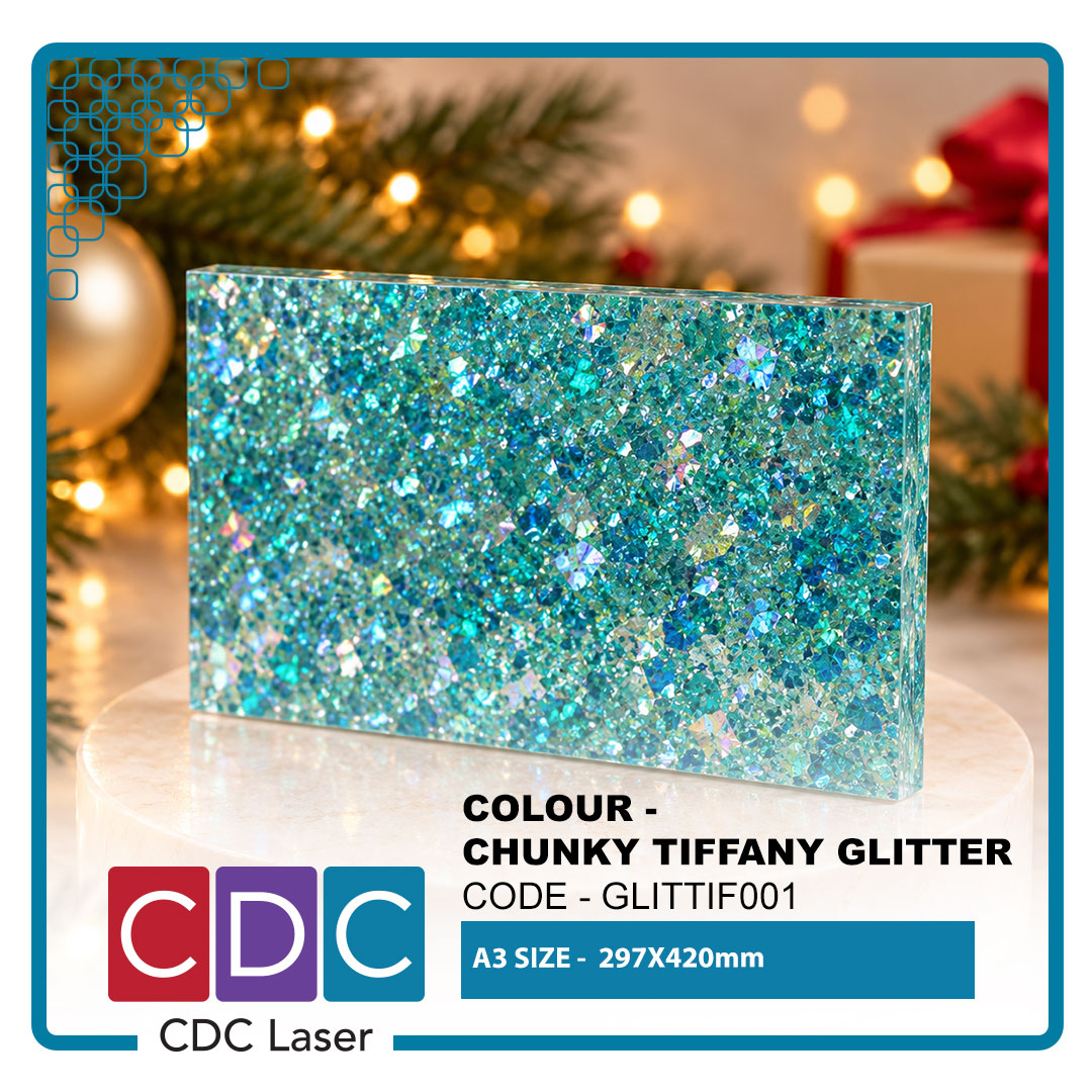 chunky tiffany glitter - xmas