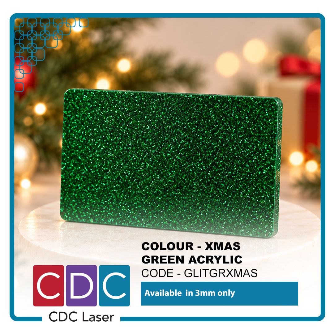 Xmas- green glitter